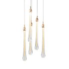 Подвесной светильник Delight Collection OM801670-5-G Teardrop