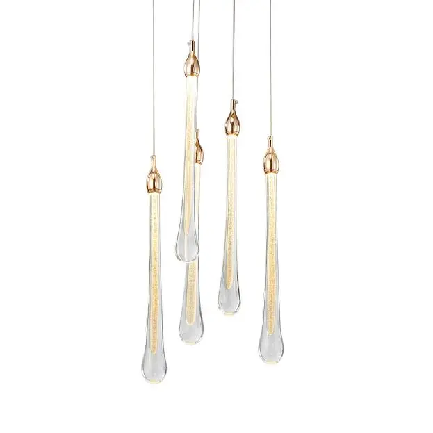 Подвесной светильник Delight Collection OM801670-5-G Teardrop Подвесной светильник Delight Collection OM801670-5-G Teardrop