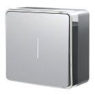 Выключатель одноклавишный с подсветкой Werkel W5010106 Gallant (серебряный) a052766