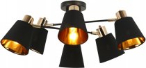 Потолочная люстра ILLUMICO IL6116-6COU-79 BK GD Abelie
