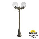 Садово-парковый фонарь FUMAGALLI G30.158.S20.BXF1R ARTU BISSO/G300 2L GLOBE 300