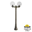 Садово-парковый фонарь FUMAGALLI G30.158.S20.BXF1R ARTU BISSO/G300 2L GLOBE 300
