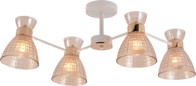 Люстра 4хЕ27 60 Вт модерн Rivoli 9182-304 Frances