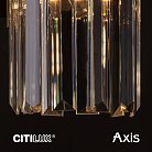 Бра хрустальное с выключателем Хром Citilux CL313411 AXIS