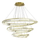 Светильник подвесной Латунь/Прозрачный LED 1*97W 4000K ST-Luce SL6204.301.03 RITORTO