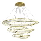 Светильник подвесной Латунь/Прозрачный LED 1*97W 4000K ST-Luce SL6204.301.03 RITORTO