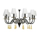 Подвесная люстра Arti Lampadari Pontone E 1.1.10 PB