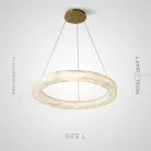 Кольцевые люстры и светильники BYRON Размер L Lampatron 8882-25112