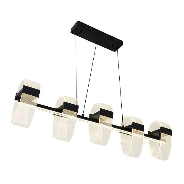 Подвесной cветильник LED4U L7708-1200 BK Подвесной cветильник LED4U L7708-1200 BK