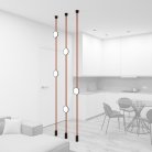 Трек-система Denkirs DK55SET19-01-BR Belty SET