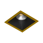 Встраиваемый светильник под сменную лампу Ledron RISE KIT1 Gold-Black