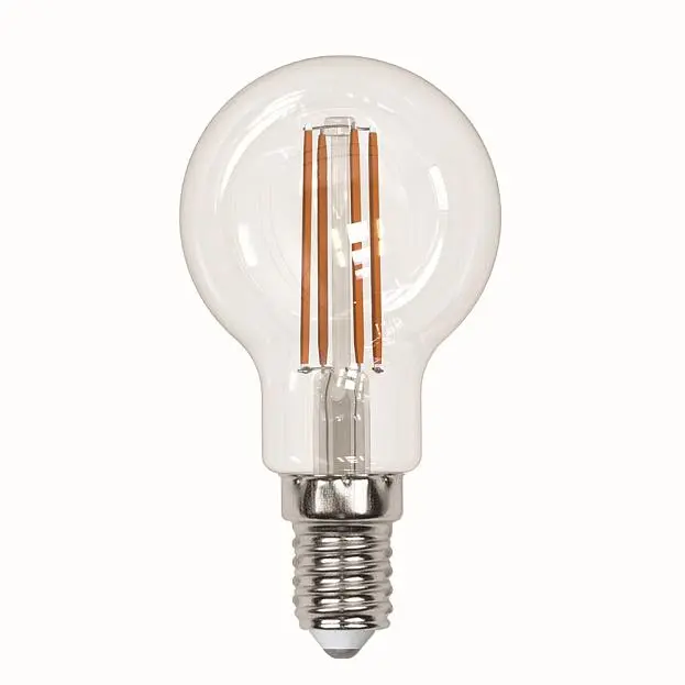 Лампочка светодиодная Uniel LED-G45-13W/3000K/E14/CL PLS02WH картон Лампочка светодиодная Uniel LED-G45-13W/3000K/E14/CL PLS02WH картон
