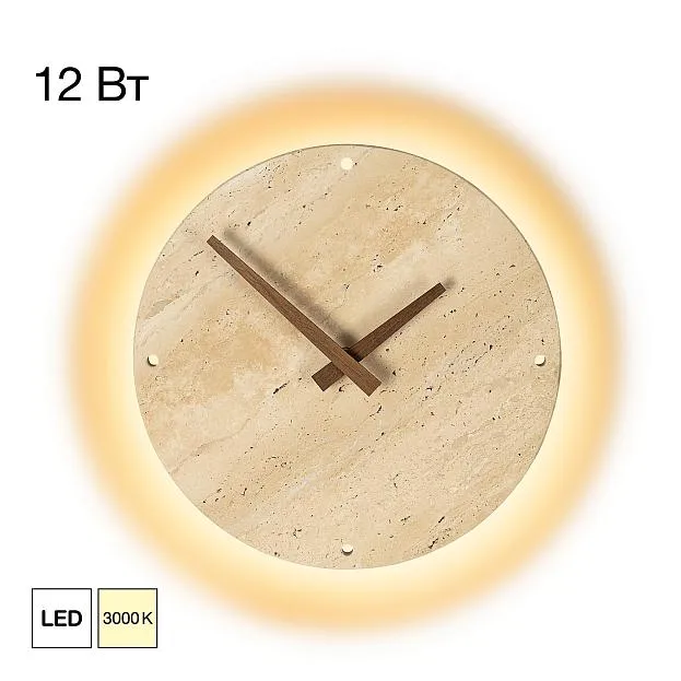 Светильник настенный с часами Citilux CL246015 MARES