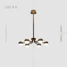 Люстра BARCELONA CH 6 ламп Lampatron barcelona-ch-6 6678-18247