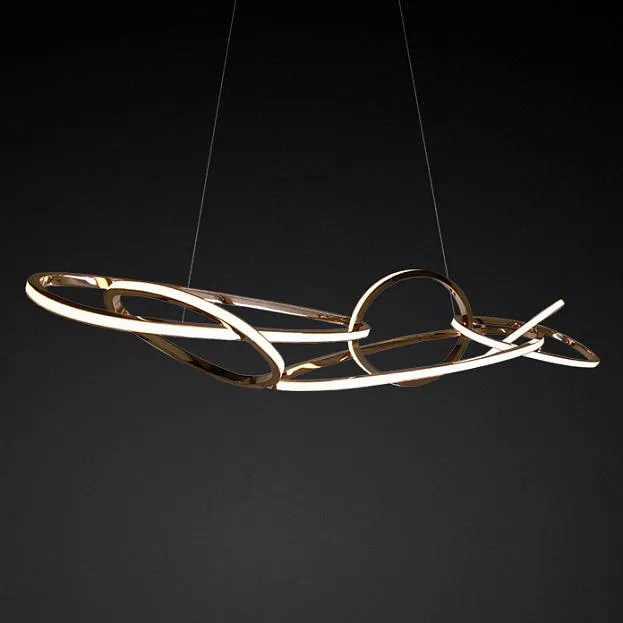 Подвесной светильник Unfolded Hanging Light Sculpture by Niamh Barry ImperiumLoft 156722-22 40.2871