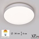 Потолочный светильник APL LED 3315.XM302-1-374/24W/3K White Toscana