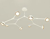 Люстра на штанге Ambrella light XB9059152/8 SWH/PYG