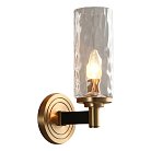 Бра LIAISON black and brass wall lamp ImperiumLoft 143801-22 44.677-0