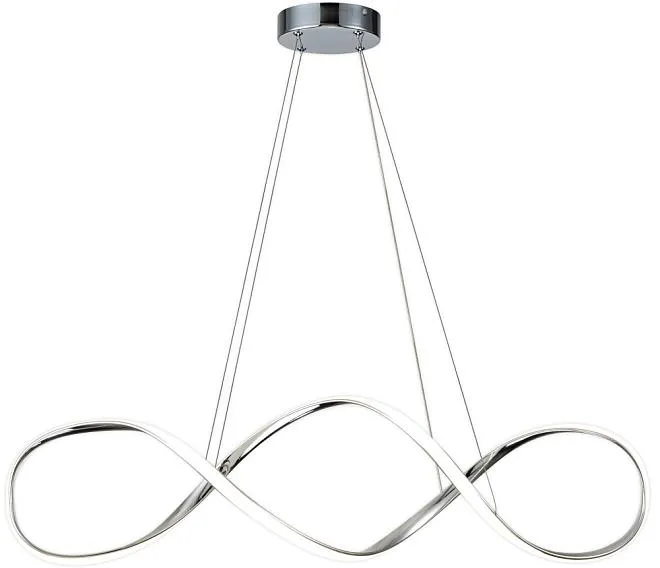 Подвесная люстра Escada 10236/1LED Chrome Knot Подвесная люстра Escada 10236/1LED Chrome Knot