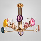 Люстра на штанге AGATE 4 Multicolored 10 ImperiumLoft 191794-26 AGATE04