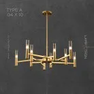 Люстра INGARDA Тип A. 10 ламп Lampatron f-ingarda-a-10 6304-16976