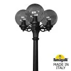 Садово-парковый фонарь FUMAGALLI ARTU BISSO/G250 3L G25.158.S30.AZE27 Черный