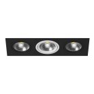 Встраиваемый светильник Lightstar i837070607 INTERO 111 Triple QUADRO