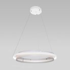 Подвесной светильник Eurosvet 90241/1 белый/ серебро Smart a054084 Imperio