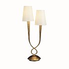 Настольная лампа Mantra 3546 PAOLA PAINTED GOLD