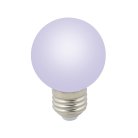 Лампочка светодиодная Volpe LED-G60-3W/RGB/E27/FR/С