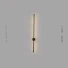 Бра KEMMA WALL Склад. 6 × 80 см. Цвет чернёная латунь. Теплый свет Lampatron s-kemma-wall-black-80 5971-25635