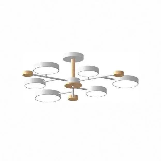 Потолочный cветильник LED4U L3214-750 WH Потолочный cветильник LED4U L3214-750 WH