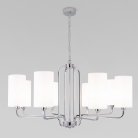 Подвесная люстра Eurosvet 60128/8 хром a056943 Purezza