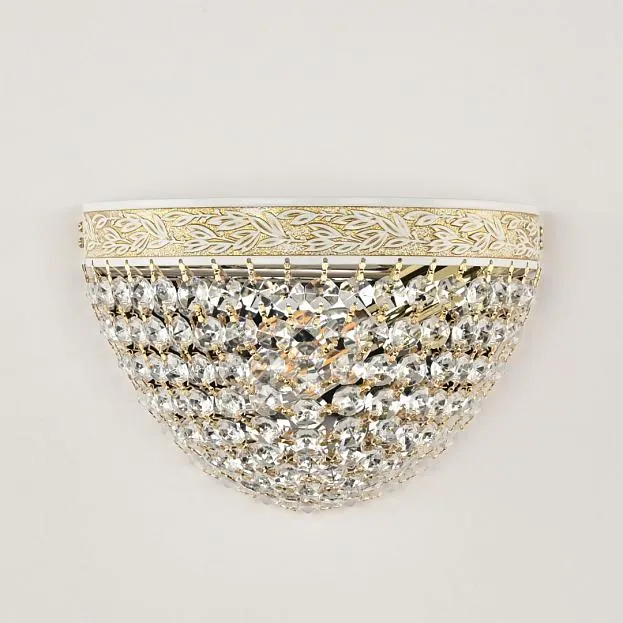 Бра с хрустальными подвесками Bohemia Ivele Crystal AL19321B/25OL WMG