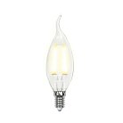 Лампочка светодиодная Uniel LED-CW35-5W/WW/E14/CL/DIM GLA01TR картон