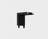 Соединитель вертикальный угловой ItalLine IT09-9032 black