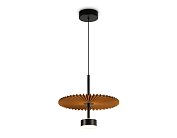 Подвесной светодиодный светильник Ambrella light LH72607 BK/CF 