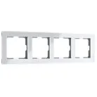 Рамка на 4 поста Werkel W0042701 (белый) Acrylic a062131