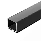 Профиль PLS-LOCK-H25-3000 ANOD Black (, Алюминий) Arlight 044847