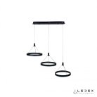 Подвесная люстра iLedex D075-3 BK Libra