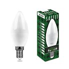 Лампа светодиодная Saffit 55079 SBC3709 Свеча E14 9W 4000K