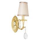 Бра 1x40W E14 ЗОЛОТО Lightstar 691612 CAPPA