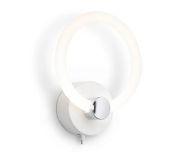 Светодиодный настенный светильник Ambrella light FA3849 WH Светодиодный настенный светильник Ambrella light FA3849 WH