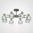 Потолочная Люстра Corf B3 Green 8 Lamps ImperiumLoft 189485-26