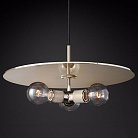 Люстра Rh Utilitaire Disk Triple Pendant Silver 123647-22 ImperiumLoft