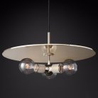 Люстра Rh Utilitaire Disk Triple Pendant Silver 123647-22 ImperiumLoft