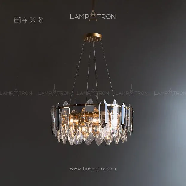 Кольцевые люстры и светильники LAURETA 8 ламп Lampatron laureta-8 4495-11404 Кольцевые люстры и светильники LAURETA 8 ламп Lampatron laureta-8 4495-11404