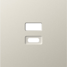 Накладка для розеток USB, матовый кашемир, Donel DE28635 A07