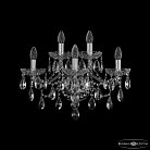 Бра хрустальные Bohemia Ivele Crystal  1415B/3+2/200/XL Ni