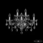 Бра хрустальные Bohemia Ivele Crystal  1415B/3+2/200/XL Ni